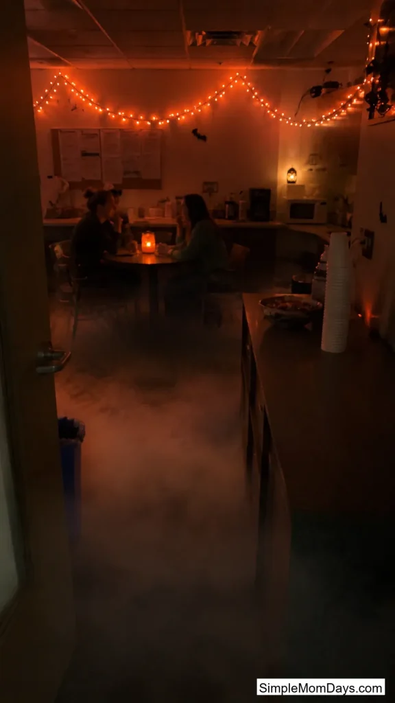 Haunted Break Room, Not Haunted Office