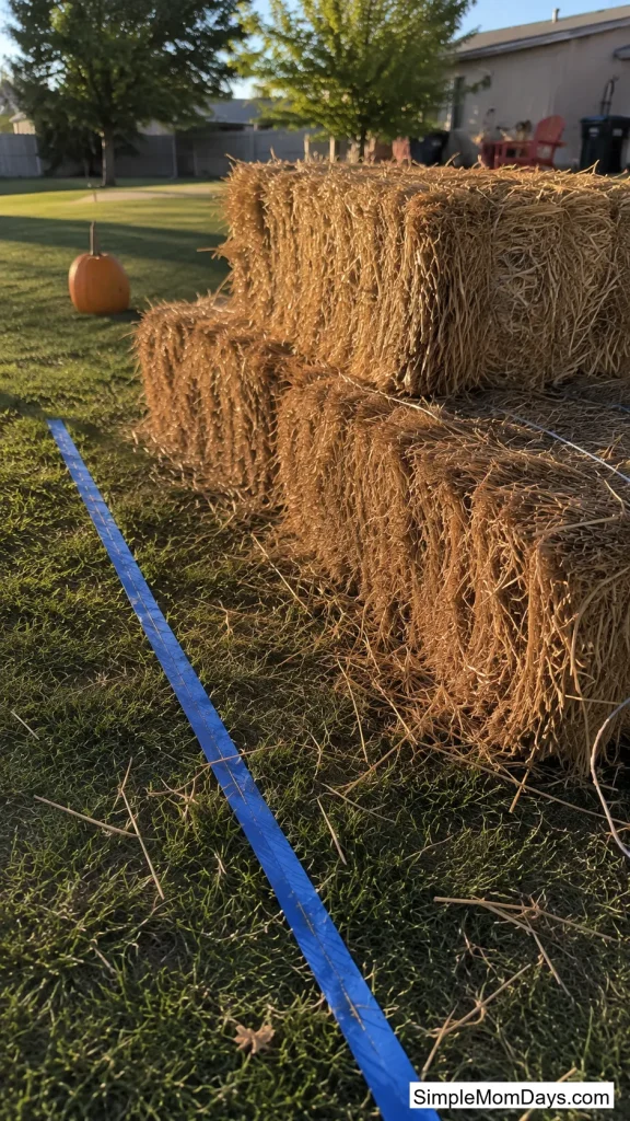 Hay Bale Obstacle Course