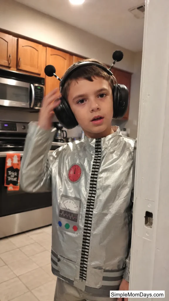 Headphones Built Into the Costume