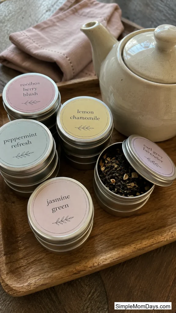 Herbal Tea Sampler Tins