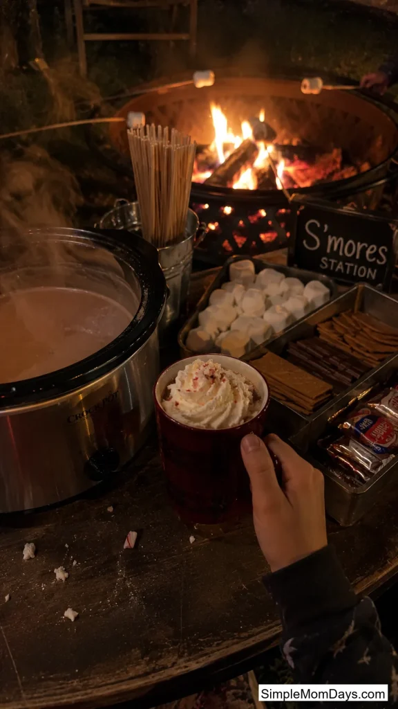 Hot Cocoa & S'mores Bar