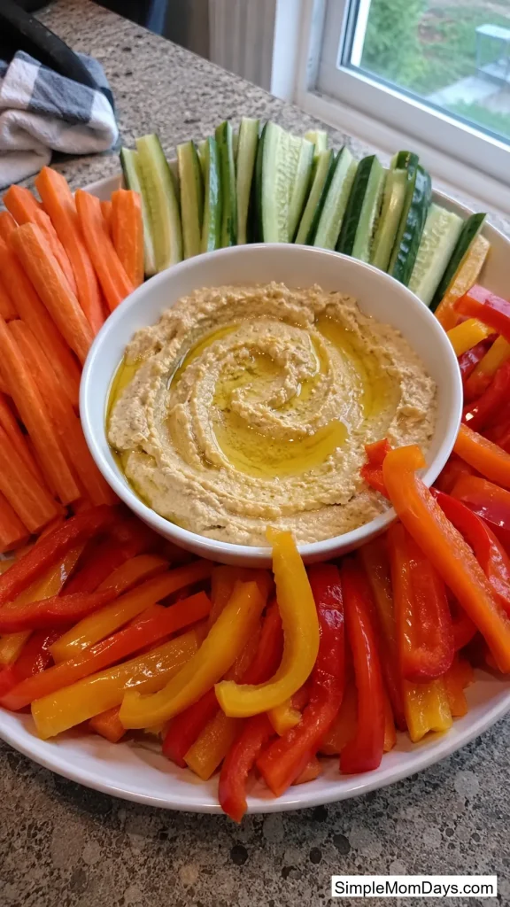 Hummus & Veggie Platter