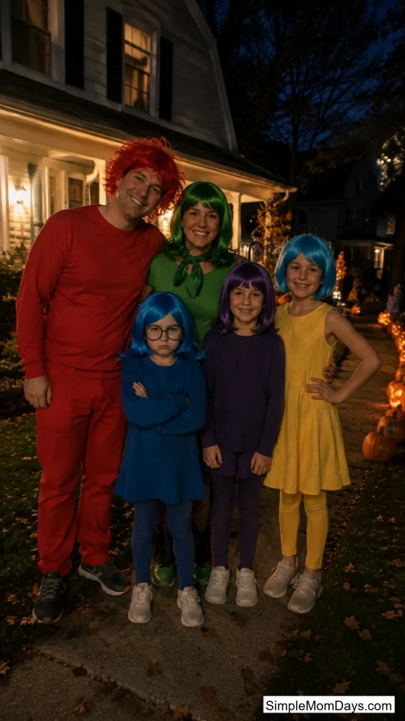 Inside Out Emotions Family