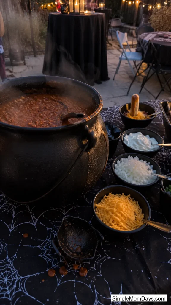 Loaded Chili Cauldron Bar