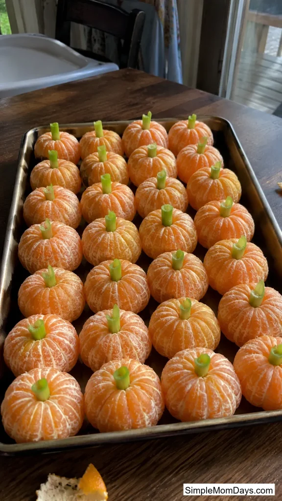 Mandarin Pumpkin Minis