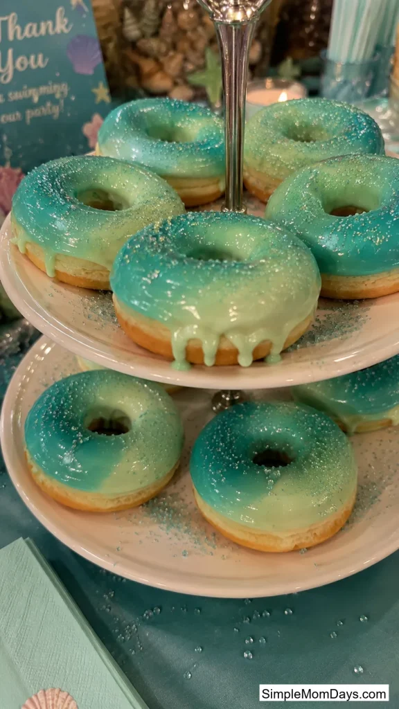 Mermaid Tail Donuts