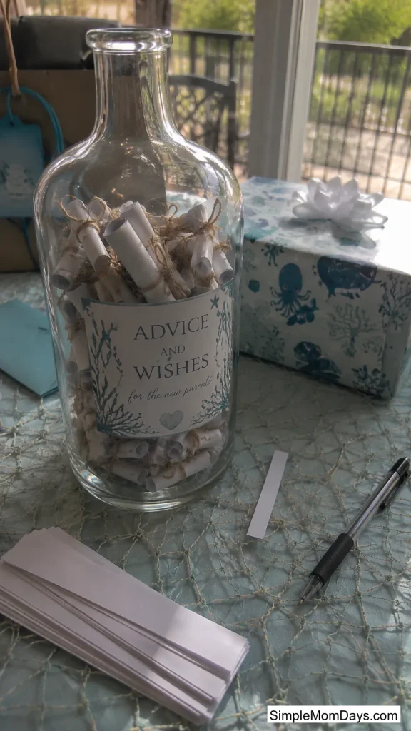 Message in a Bottle Guest Book
