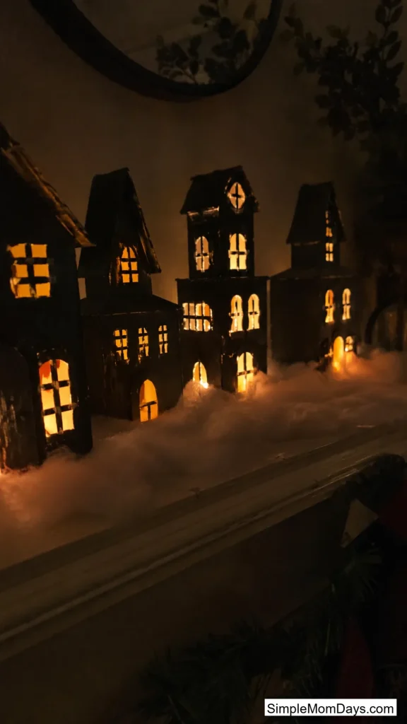 Mini Haunted Mantel Village