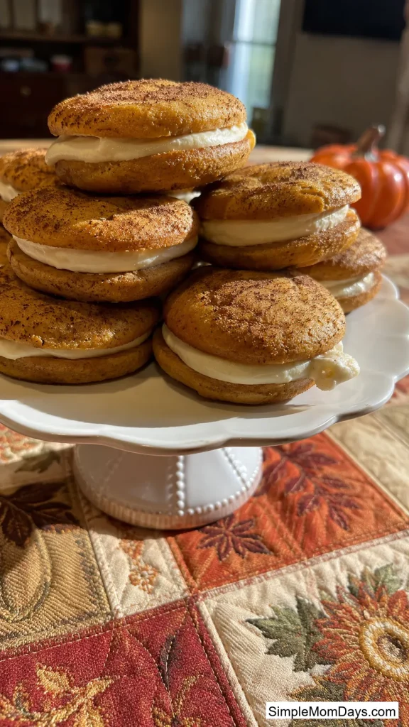 Mini Pumpkin Whoopie Pies