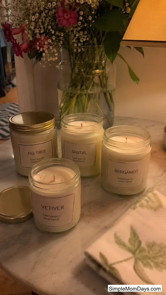 Mini Scented Candle Jars