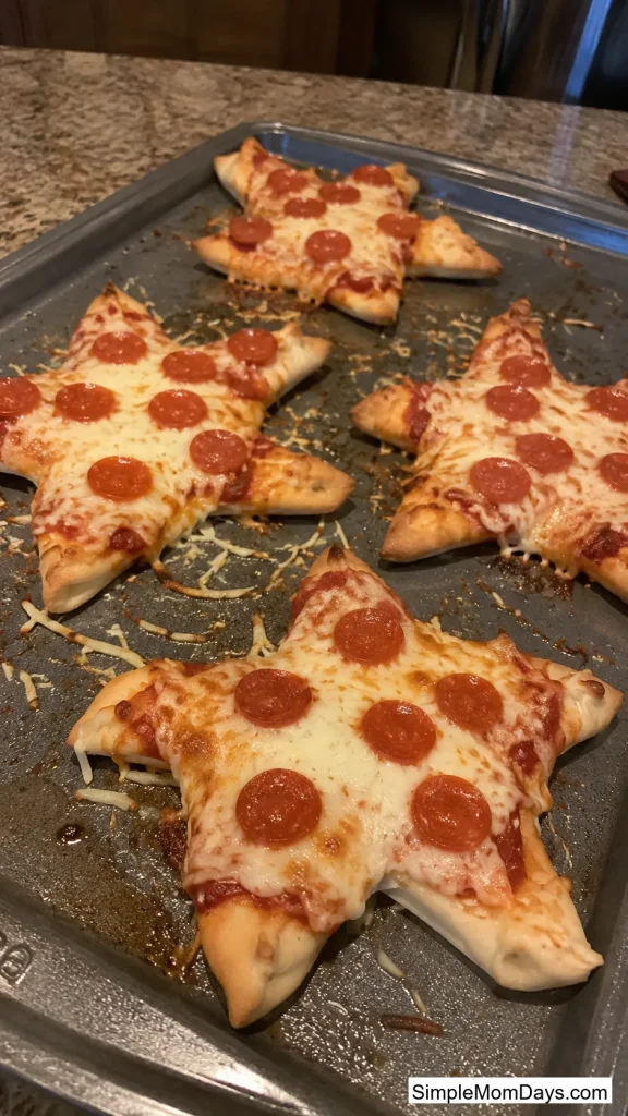 Mini Starfish Pizzas