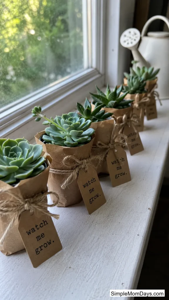 Mini Succulent Favors