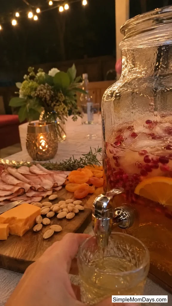 Mocktail Hour Pairing Board