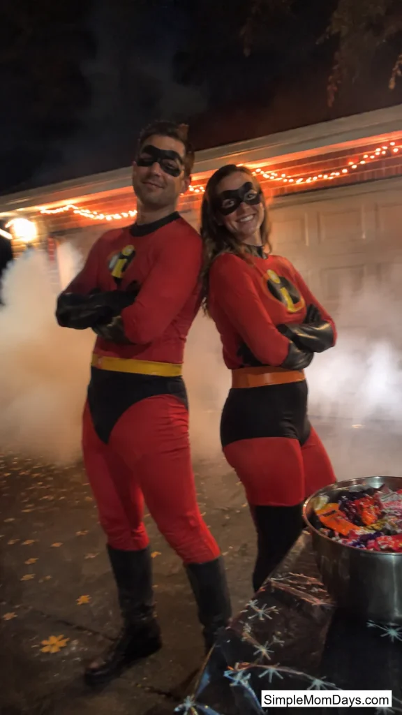 Mr. Incredible and Elastigirl (before the kids)