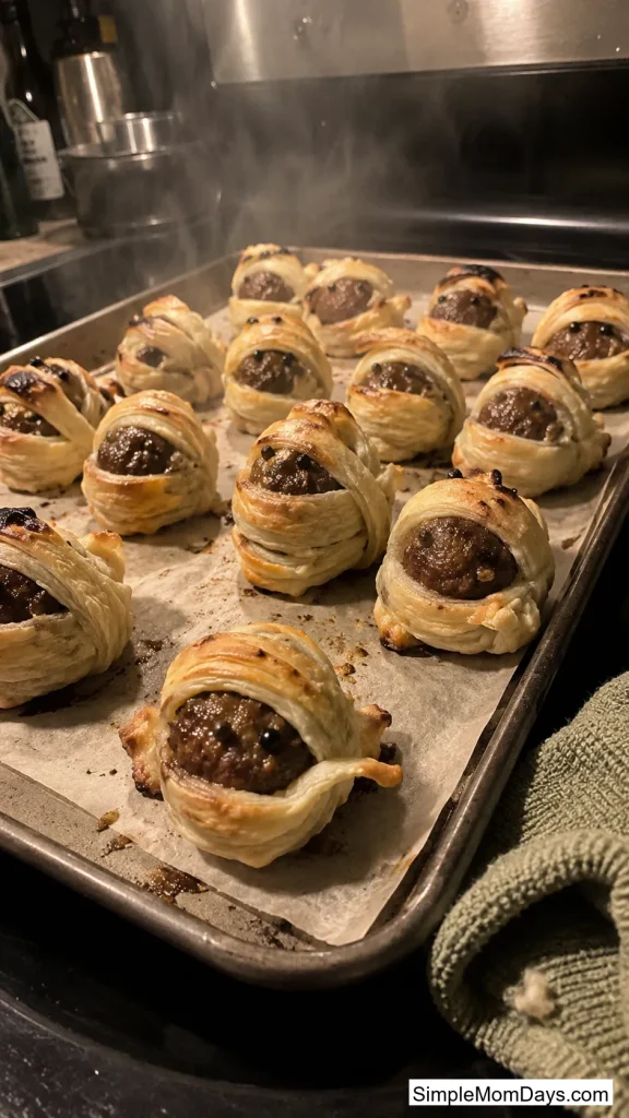 Mummy Meatball Bites