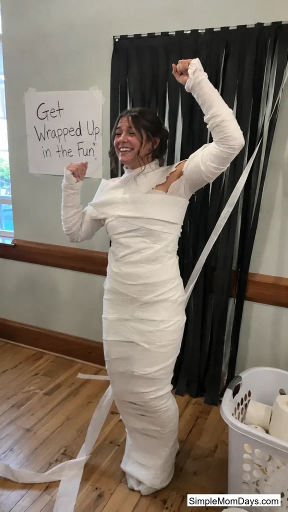 Mummy Wrap Photo Station