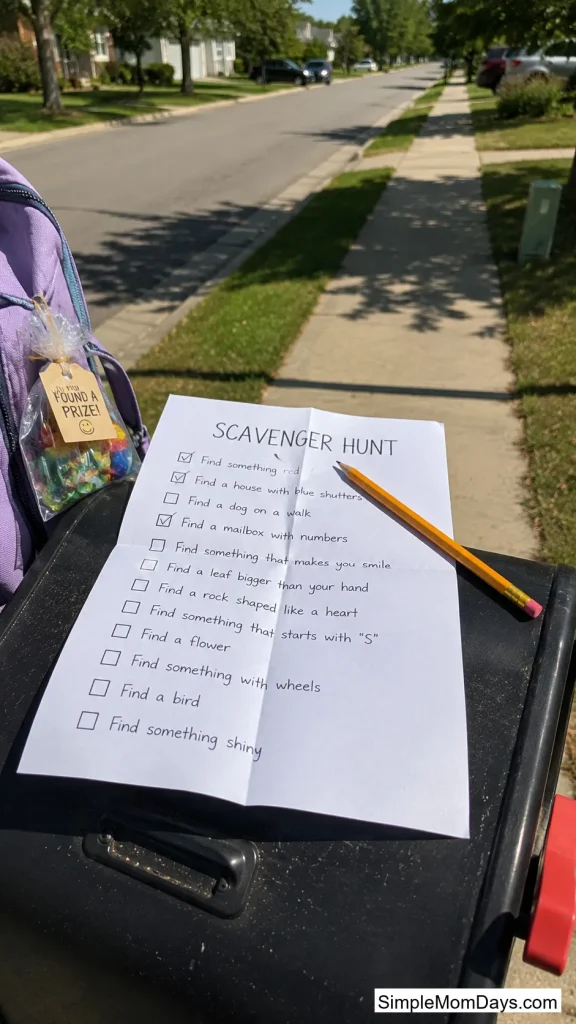 Neighborhood Scavenger Hunt