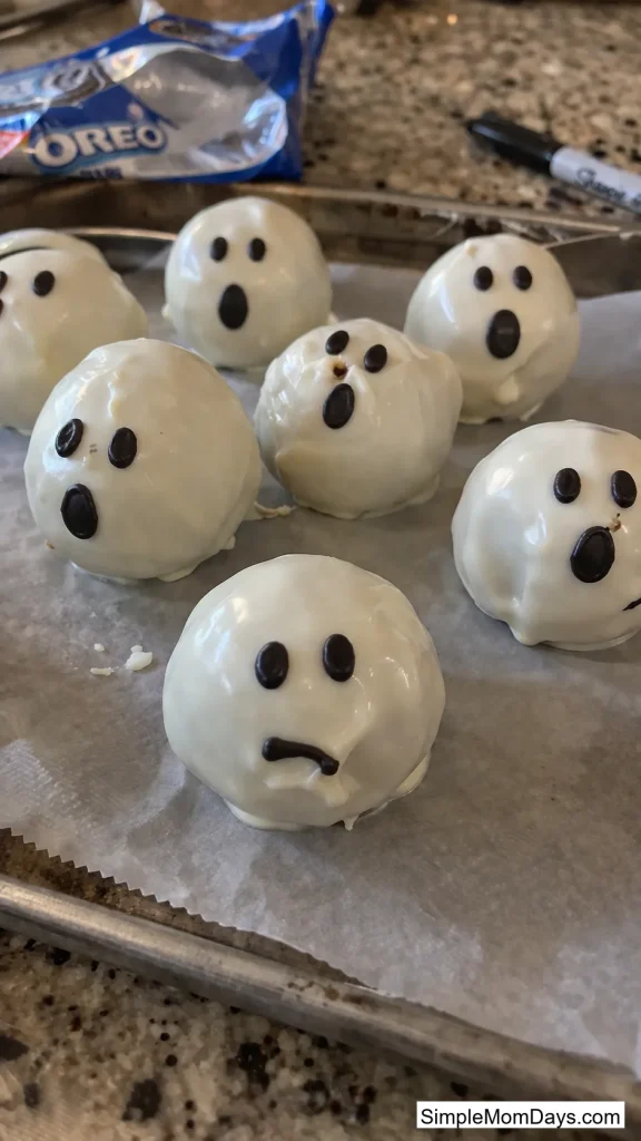 Oreo Ghost Balls