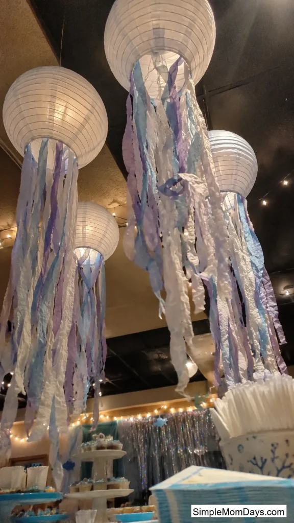 Paper Jellyfish Lanterns