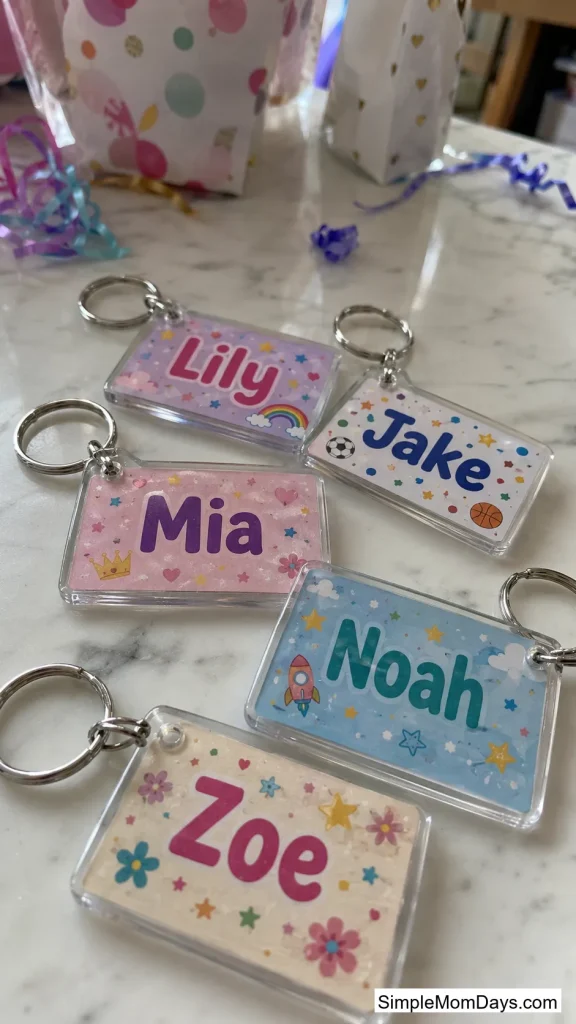 Personalized Acrylic Keychains