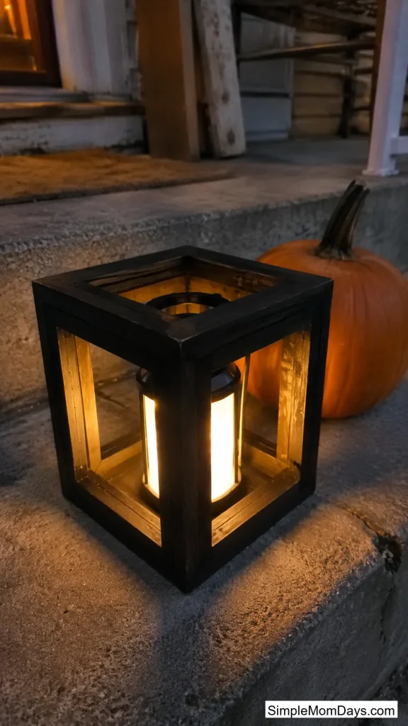 Picture Frame Cube Lantern