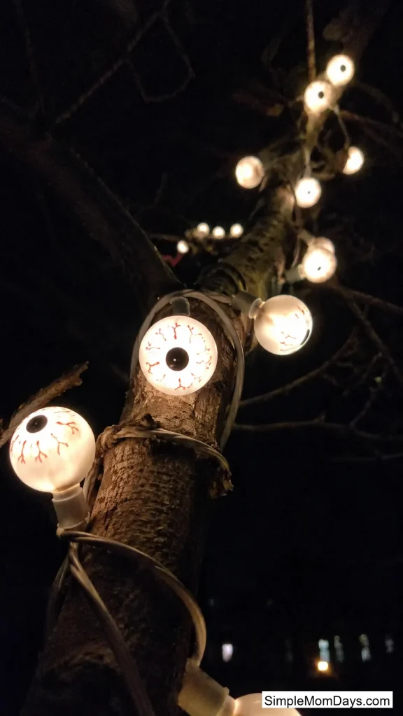 Ping-Pong-Ball Bloodshot Eye Lights
