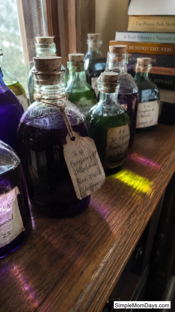Potion Bottle Display
