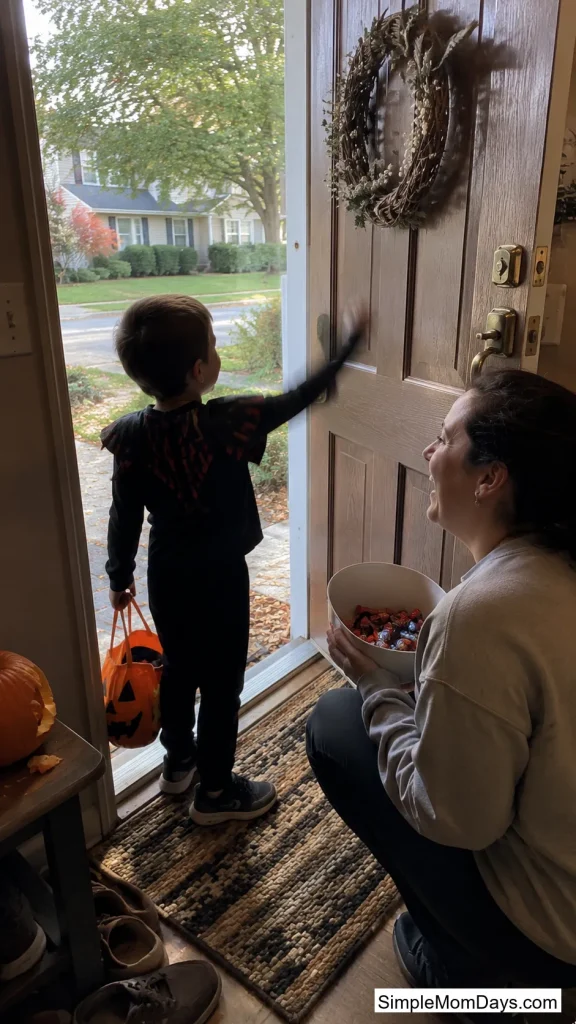Practicing the Knock-and-Greet