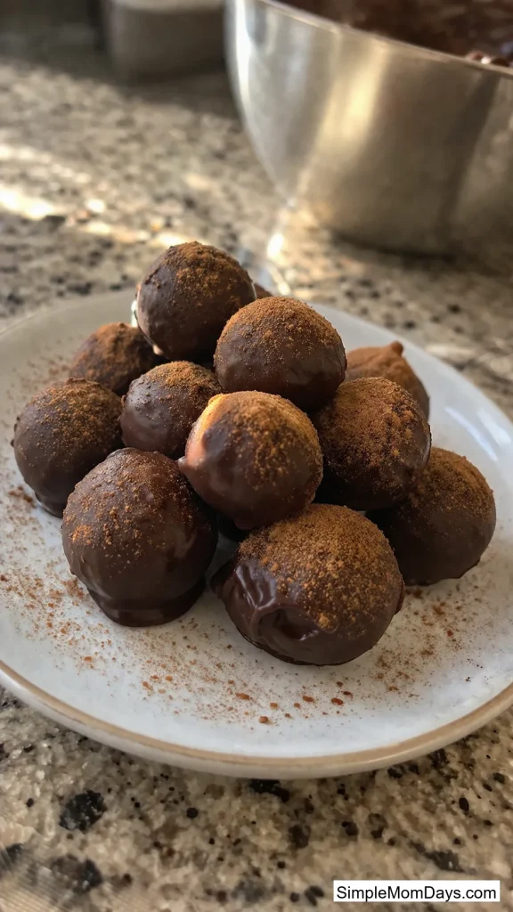 Pumpkin Spice Truffle Bites