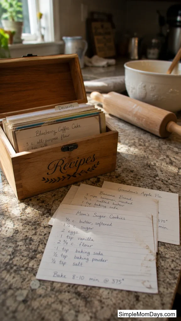 Recipe Box for the New Kitchen