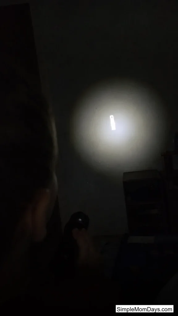 Reflective Tape Flashlight Hunt