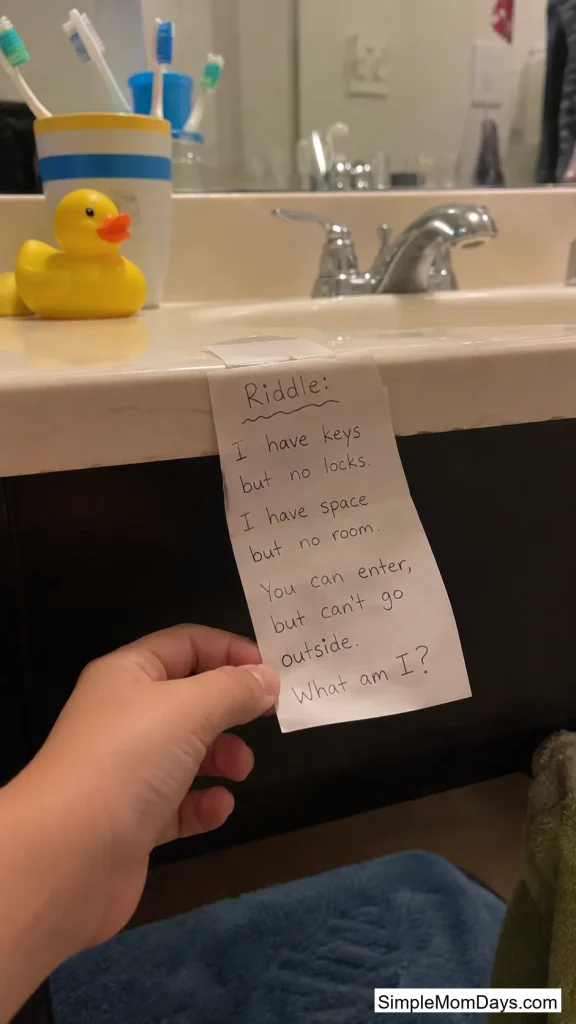 Rhyming Room Riddles