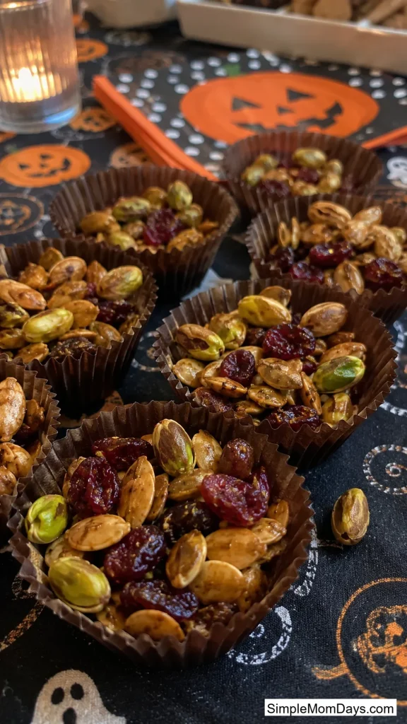 Roasted Pumpkin Seed and Pistachio Snack Mix