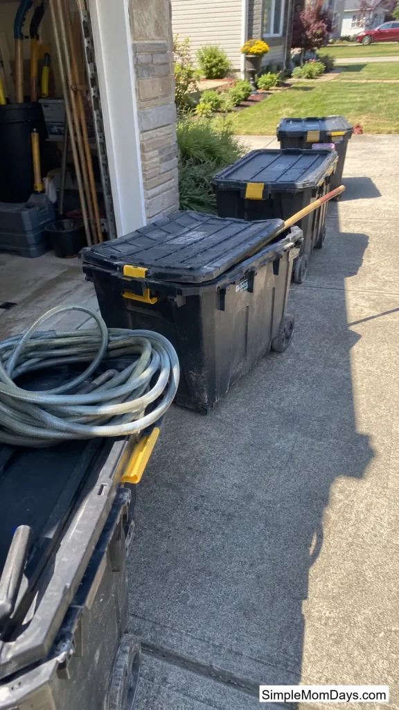 Rolling Storage Bins