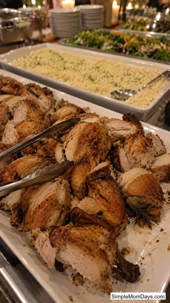 Rotisserie Chicken Buffet
