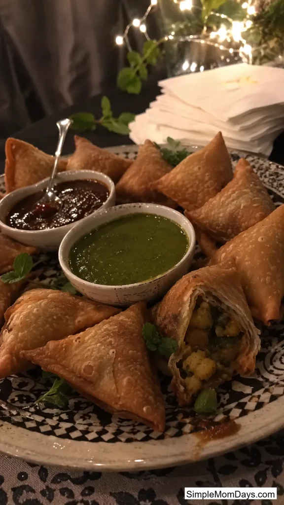 Samosa & Chutney Spread
