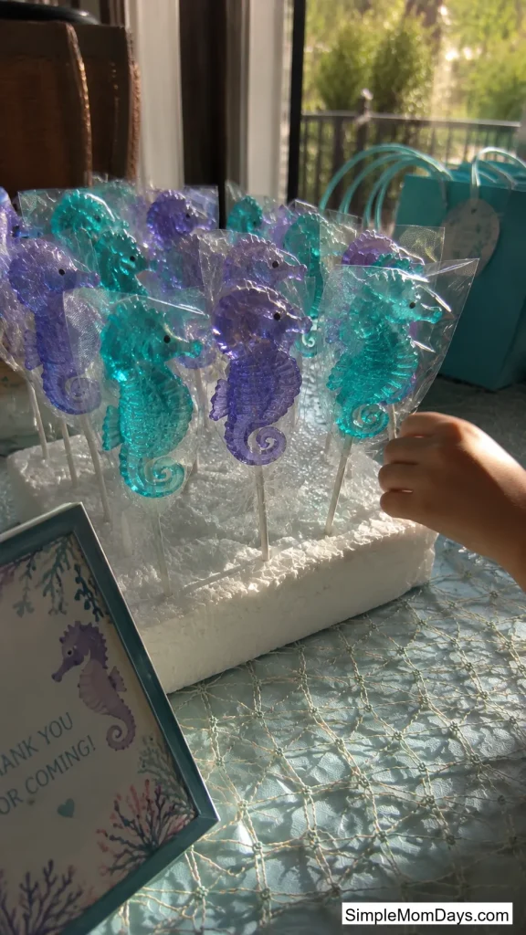 Seahorse Lollipops