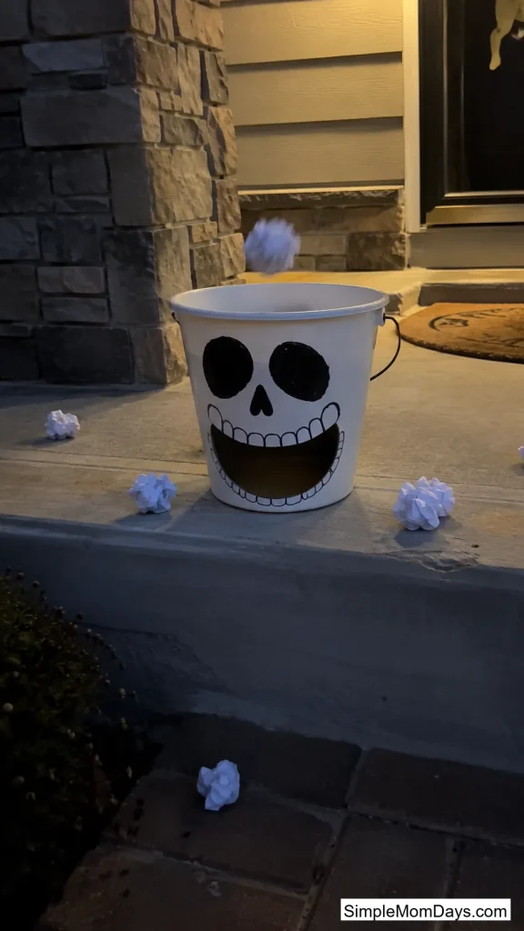 Skull Bucket Basketball