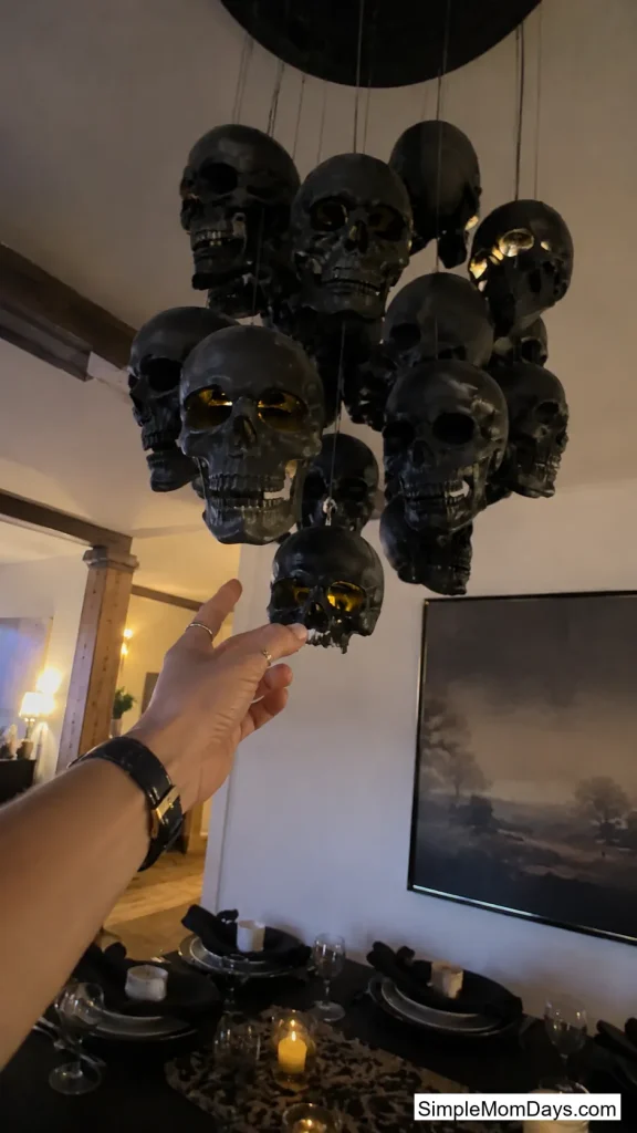Skull Chandelier