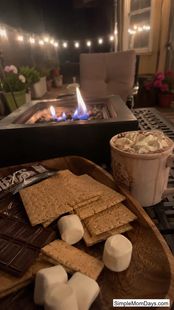 S'mores and Hot Cocoa Bar
