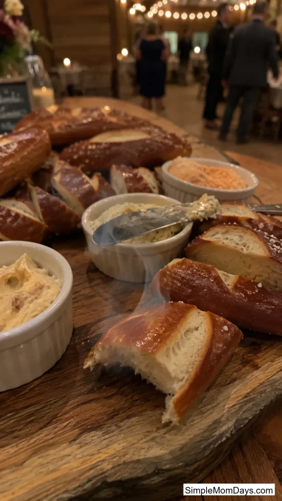 Soft Pretzel & Flavored Butter Board