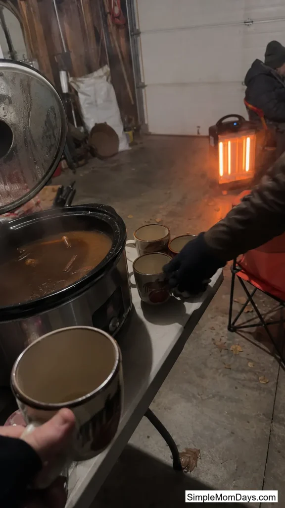 Space Heaters and a Hot Drink Station