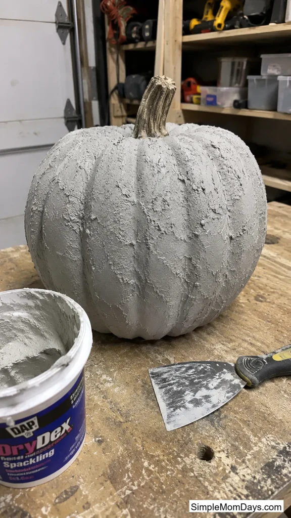 Spackle-Textured Pumpkins