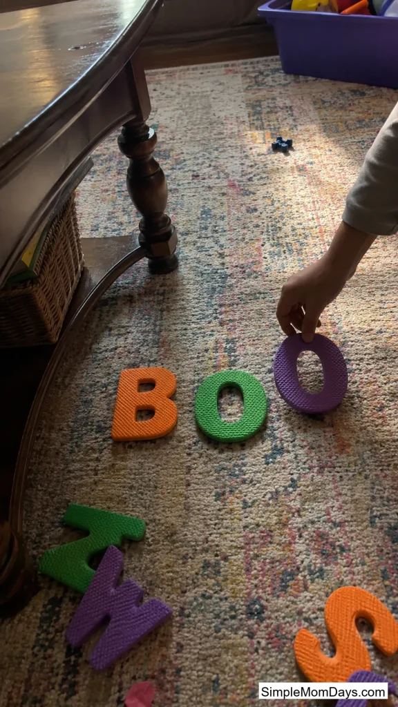 Spell-the-Word Letter Hunt