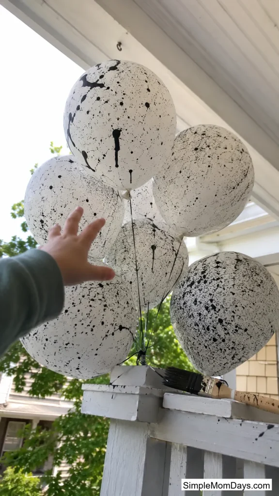 Splatter Paint Balloons