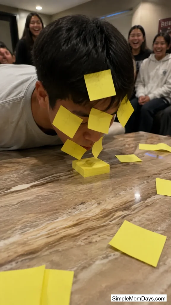 Sticky Note Face Grab