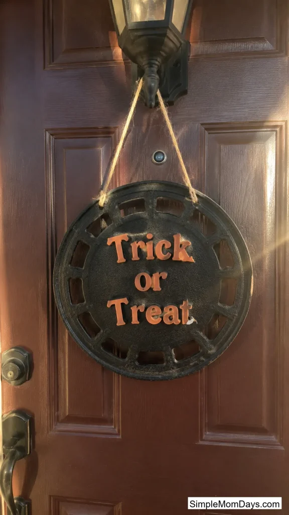 Stove Burner Cover Door Sign