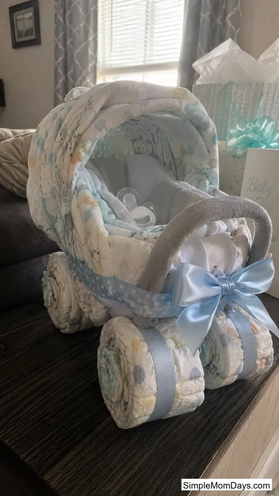 Stroller Diaper Cake