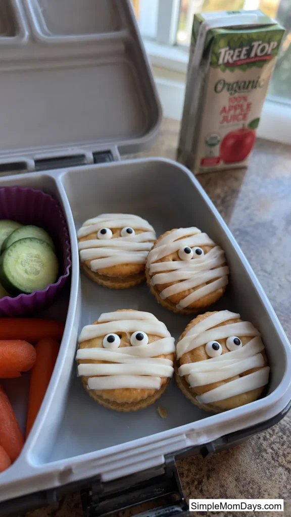 Sunbutter Mummy Crackers