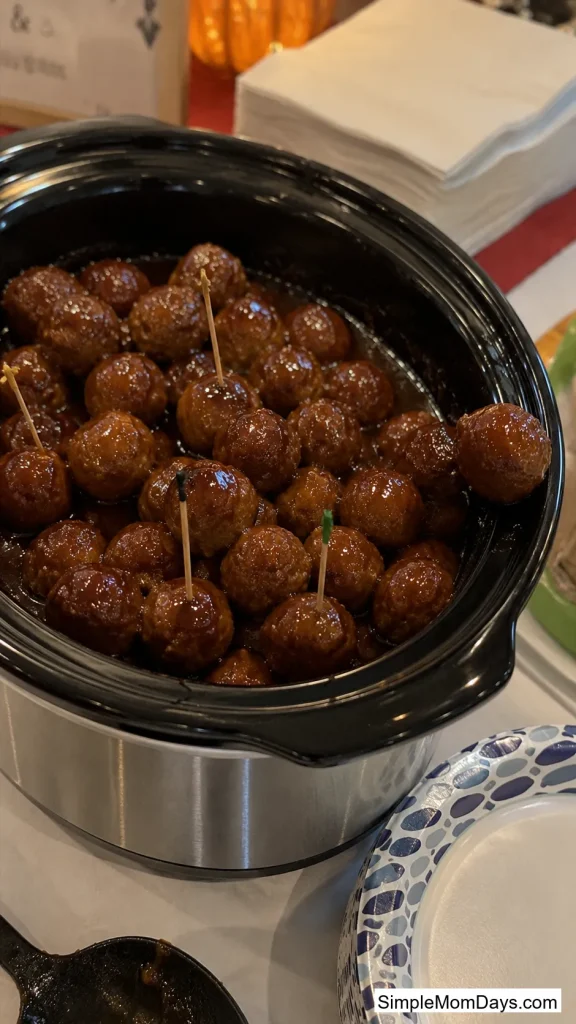 Sweet-and-Savory Meatballs